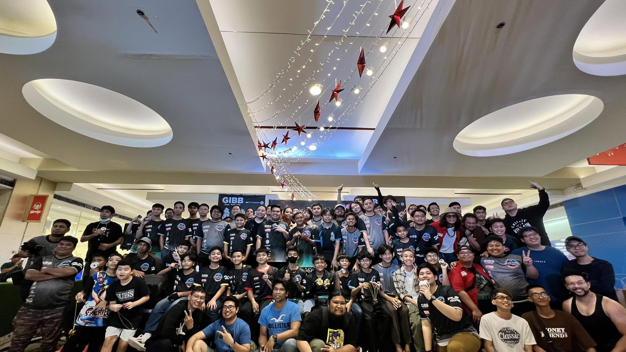 The FlipSpin community celebrating together